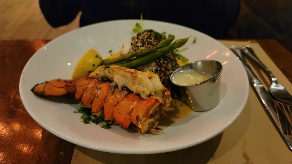 Sea Bass and Lobster